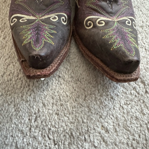 Tony Lama Tan Leather Boots - Picture 9 of 9